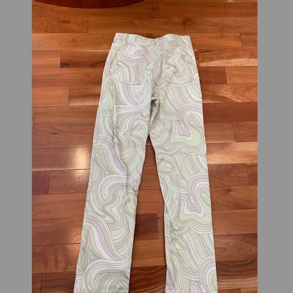 Aritzia Patterned Jeans - New - Picture 2 of 2